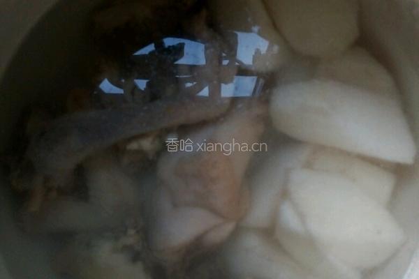 山药炖鸡汤的做法图解8
