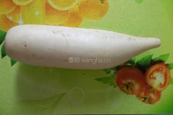 糖醋爽脆萝卜的做法图解1