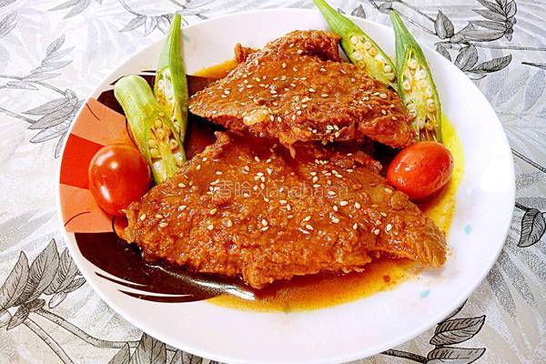 风味蒸猪扒的做法图解13