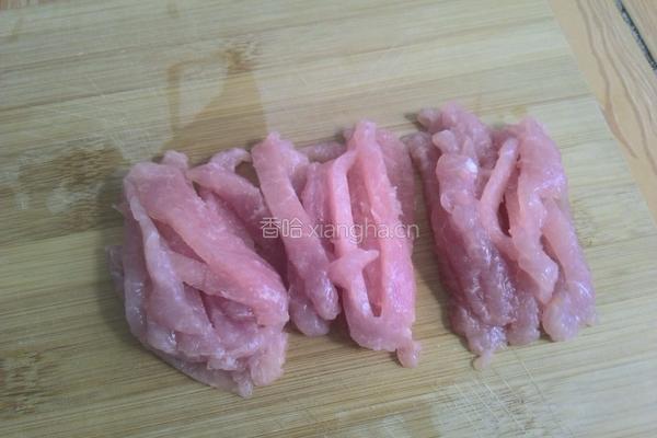 豆芽肉丝焖饼的做法图解3