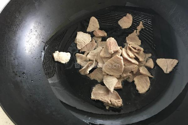 木耳炒肉片的做法图解7