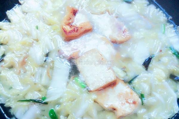 白菜豆腐汤的做法图解11