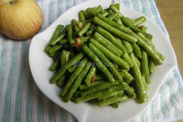 清炒豆角的做法图解7
