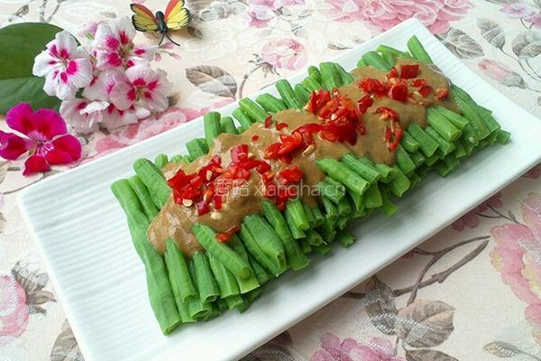 麻汁豆角的做法图解8