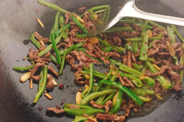 青椒牛肉的做法图解7