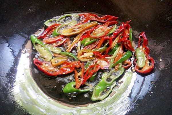 炝豆角的做法图解5