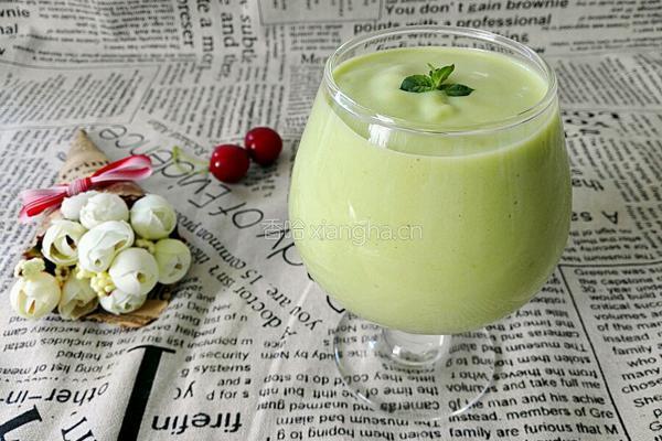 牛油果奶昔的做法图解6