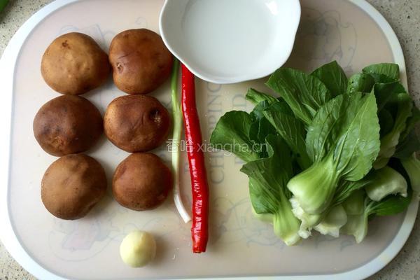 素炒香菇的做法图解1