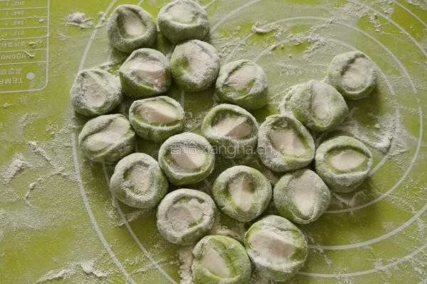 白菜（百财）饺子的做法图解6