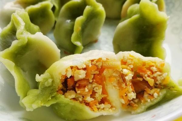 白菜（百财）饺子的做法图解12