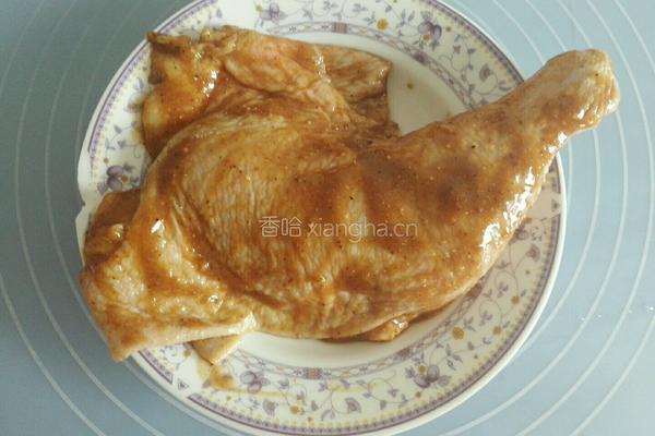 蚝油鸡腿的做法图解4