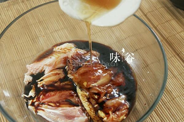 照烧鸡腿排的做法图解3
