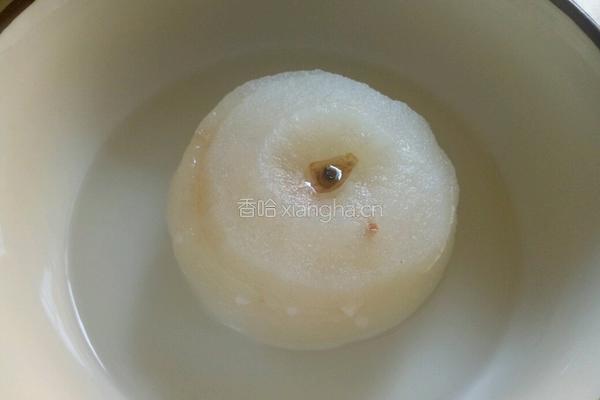 川贝粉炖雪梨的做法图解5