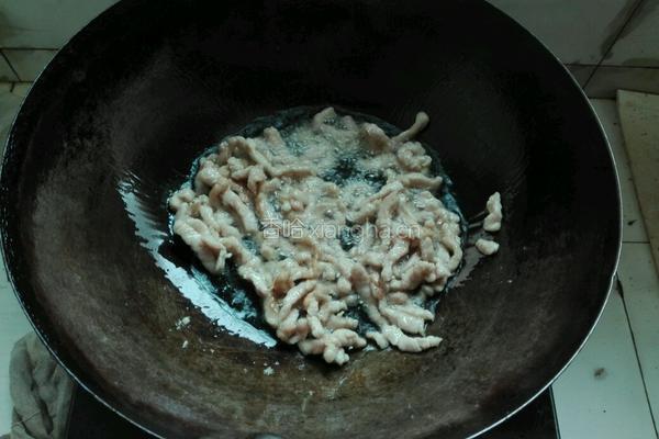 长豆角炒肉丝的做法图解6