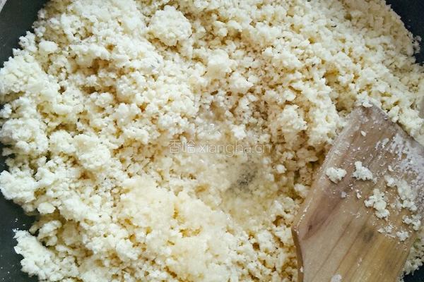 奶油绿豆糕的做法图解4