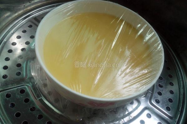 秋葵蛋羮的做法图解7