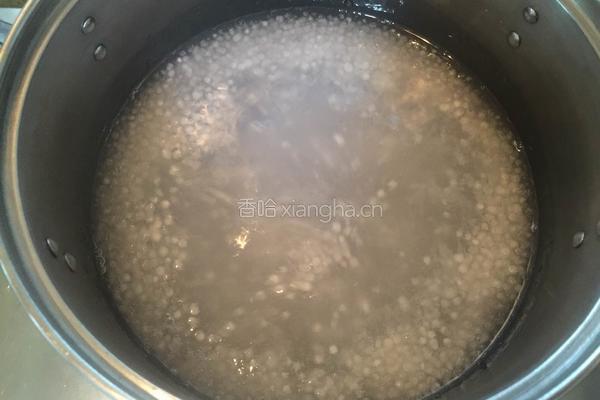 椰汁西米露的做法图解5