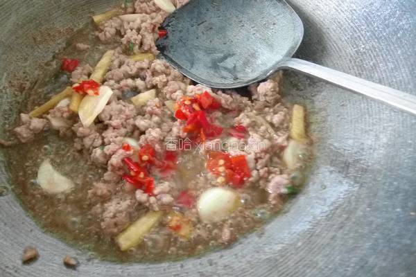 酱爆肉末茄子的做法图解7
