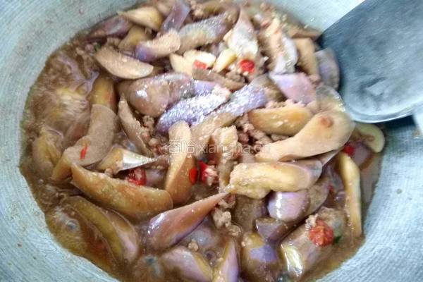 酱爆肉末茄子的做法图解10