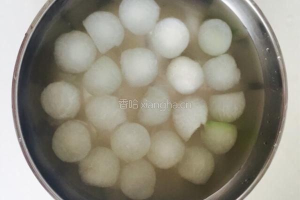 橙汁冬瓜的做法图解4