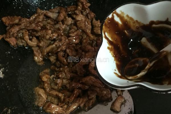 酱肉丝的做法图解7