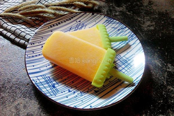 芒果牛奶冰棍的做法图解6