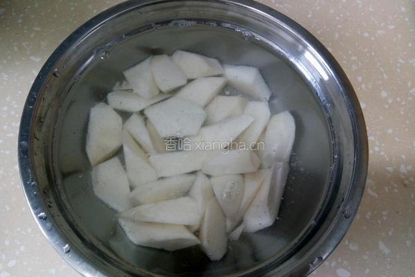 清炒山药西兰花的做法图解3