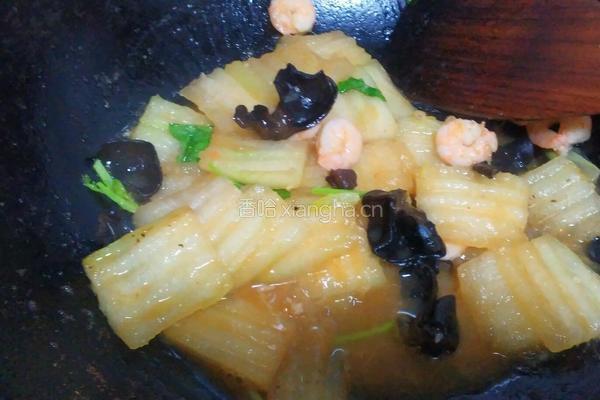 虾仁冬瓜的做法图解8