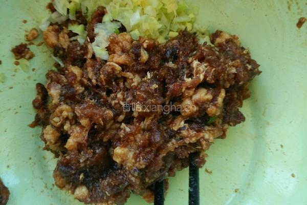 豆角包子的做法图解4