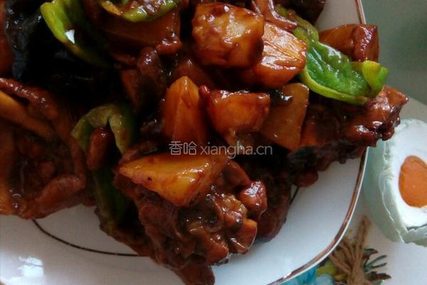 黄焖鸡腿的做法图解8