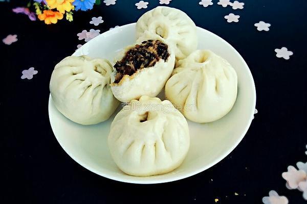 梅干菜肉包的做法图解13