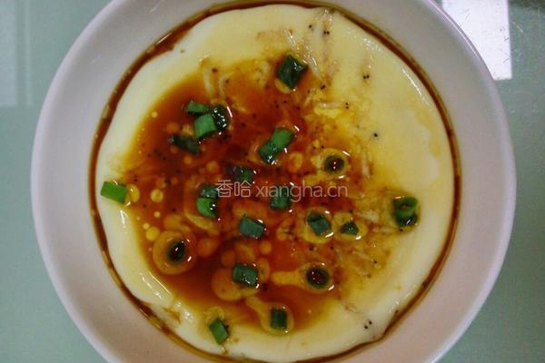 虾皮蒸水蛋的做法图解6