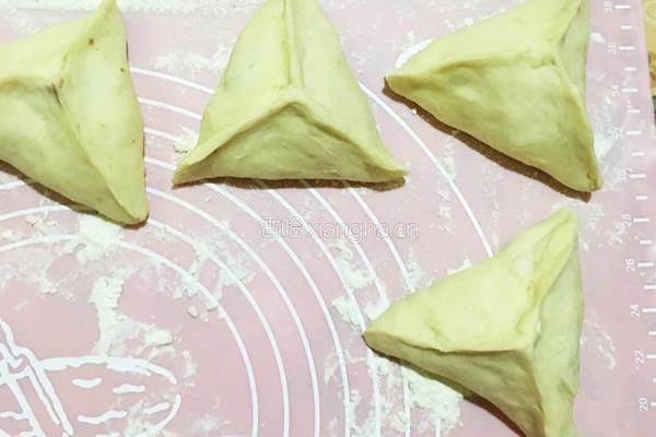 三角豆沙包的做法图解5