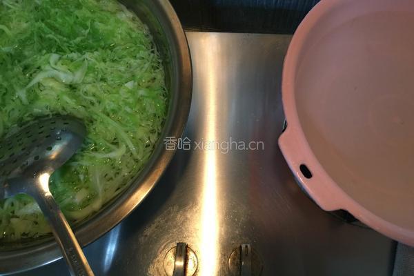 凉拌圆白菜的做法图解6