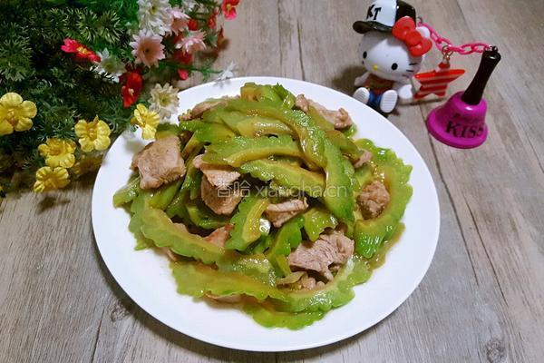 苦瓜烧肉的做法图解10