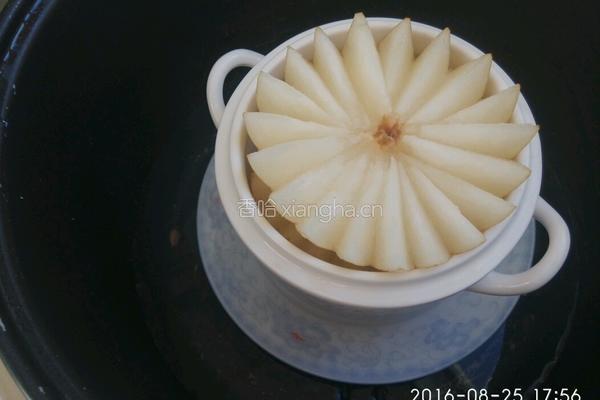 蜂蜜蒸梨的做法图解8