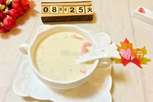 牛奶燕麦的做法图解5