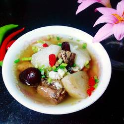 山药炖鸡的做法[图]