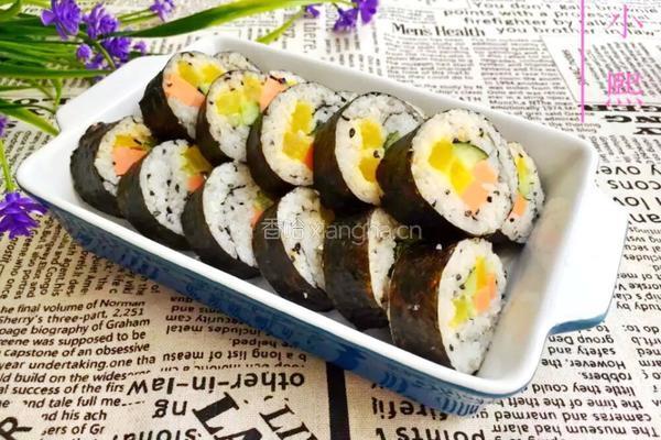 韩国紫菜包饭的做法图解10