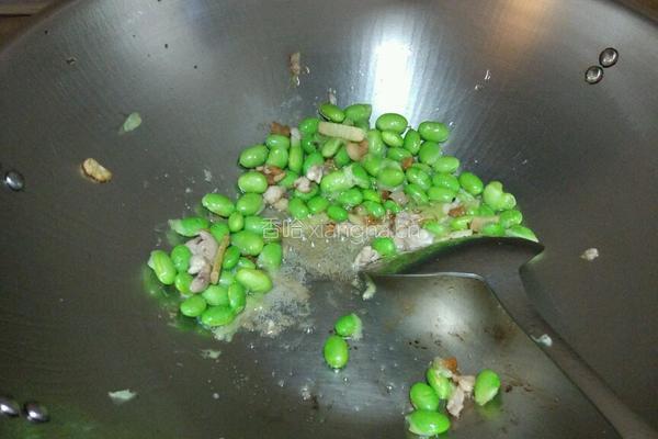 鸡烧毛豆的做法图解3