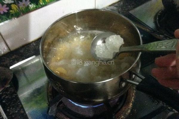 红薯银耳糖水的做法图解5