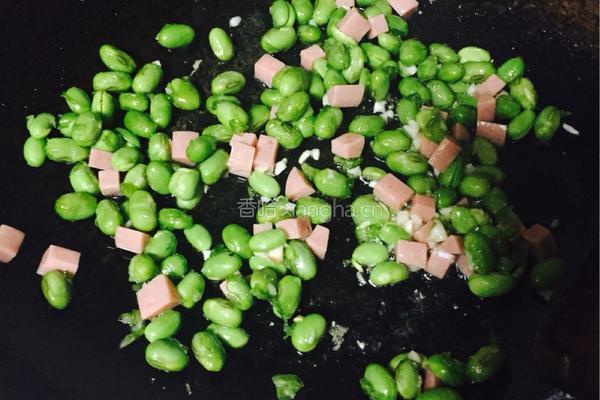 毛豆炒鸡蛋的做法图解10