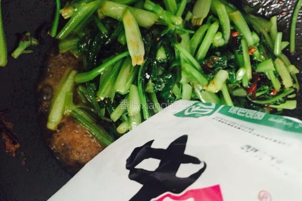 炝油菜的做法图解11
