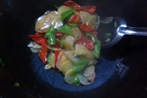 尖椒土豆片的做法图解7