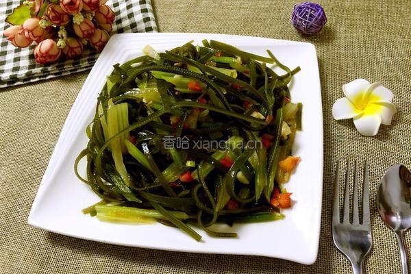 凉拌芹菜海带的做法图解9
