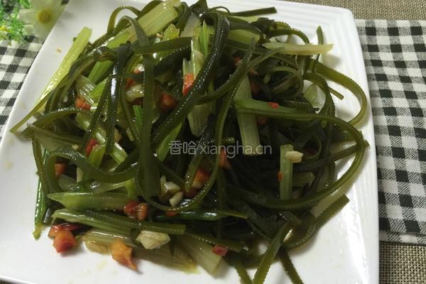 凉拌芹菜海带的做法图解8