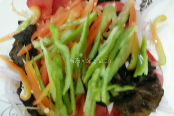 老虎菜 又名皮牙子的做法图解1