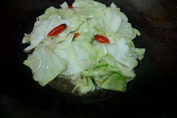 酸辣包菜的做法图解9