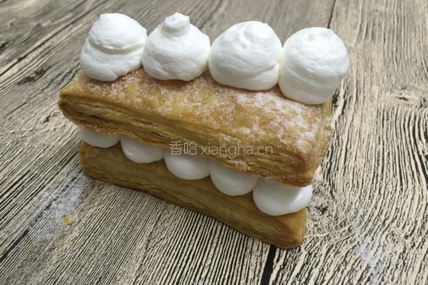 法式拿破仑的做法图解10