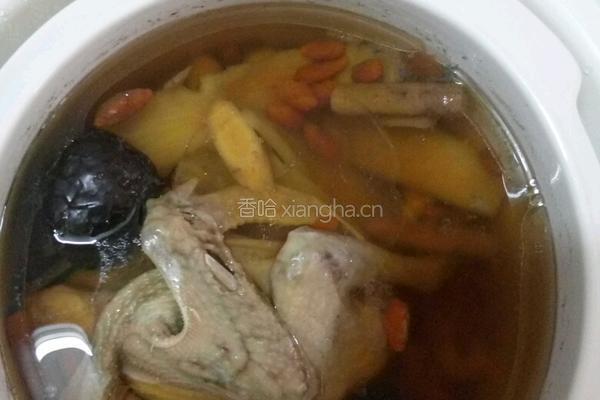 药材鸽子汤的做法图解5